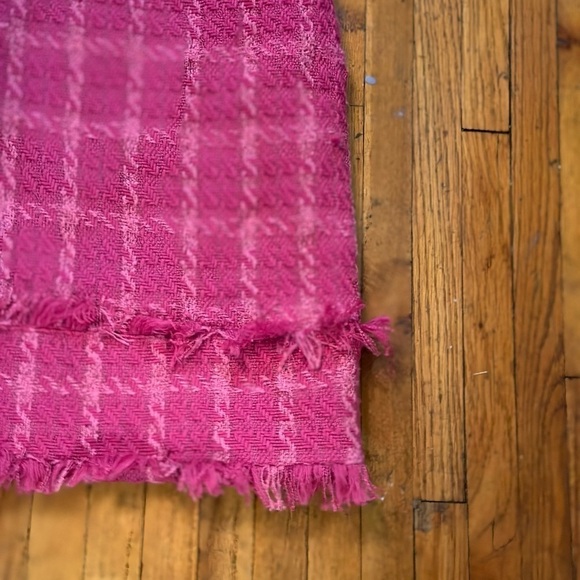 Walter Baker Bethani Dress, Magenta Electric Tweed - Picture 8 of 8
